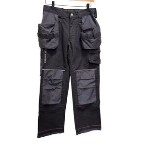 Helly Hansen Workwear Mens Chelsea Construction Pants Size 30 Cargo Multi Pocket